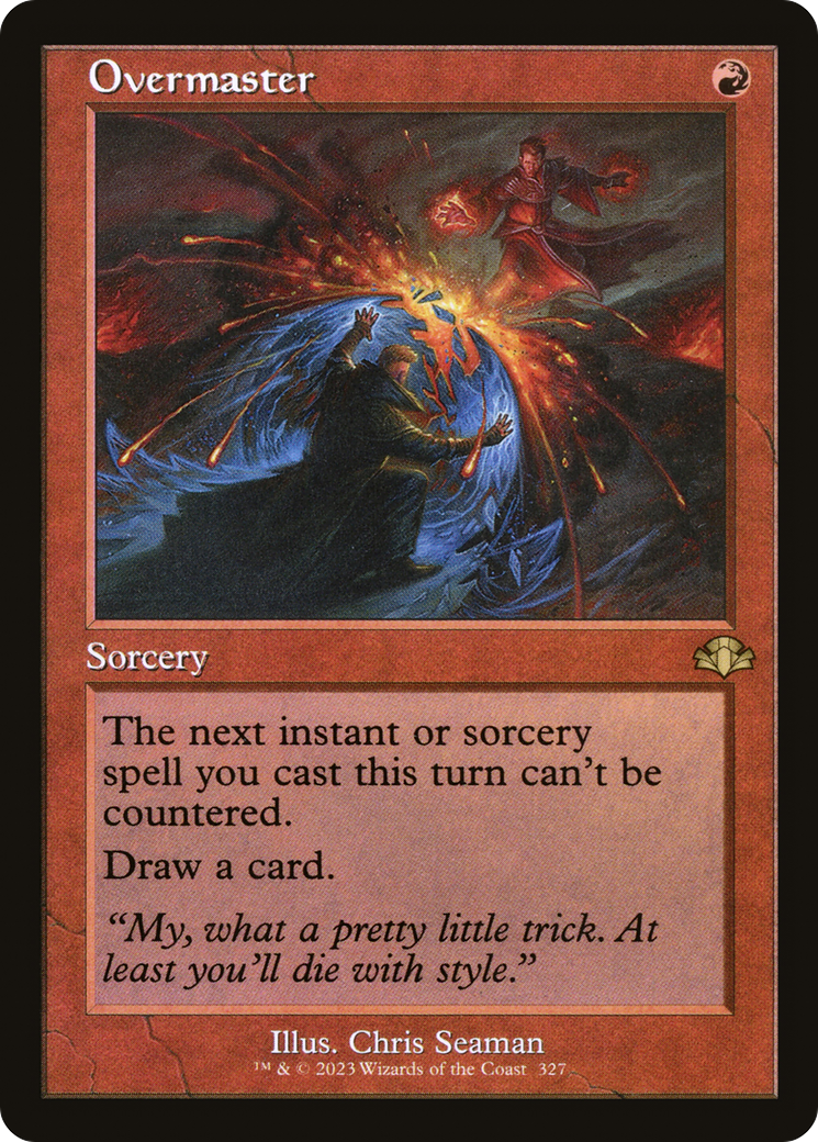 Overmaster (Retro) [Dominaria Remastered] | Gate City Games LLC