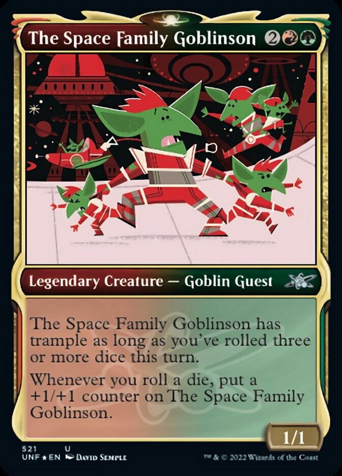 The Space Family Goblinson (Showcase) (Galaxy Foil) [Unfinity] | Gate City Games LLC