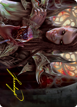 Voldaren Epicure 2 Art Card (Gold-Stamped Signature) [Innistrad: Crimson Vow Art Series] | Gate City Games LLC