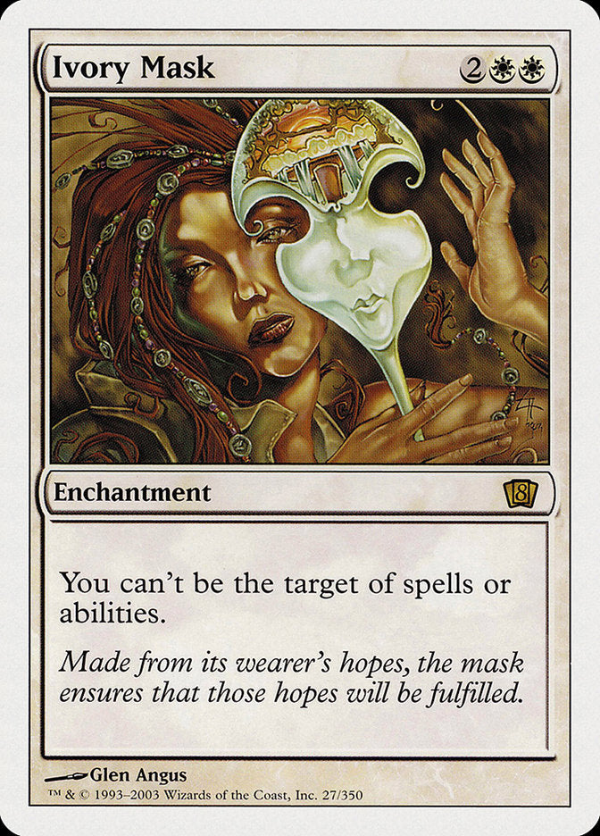 Ivory Mask [Eighth Edition] | Gate City Games LLC