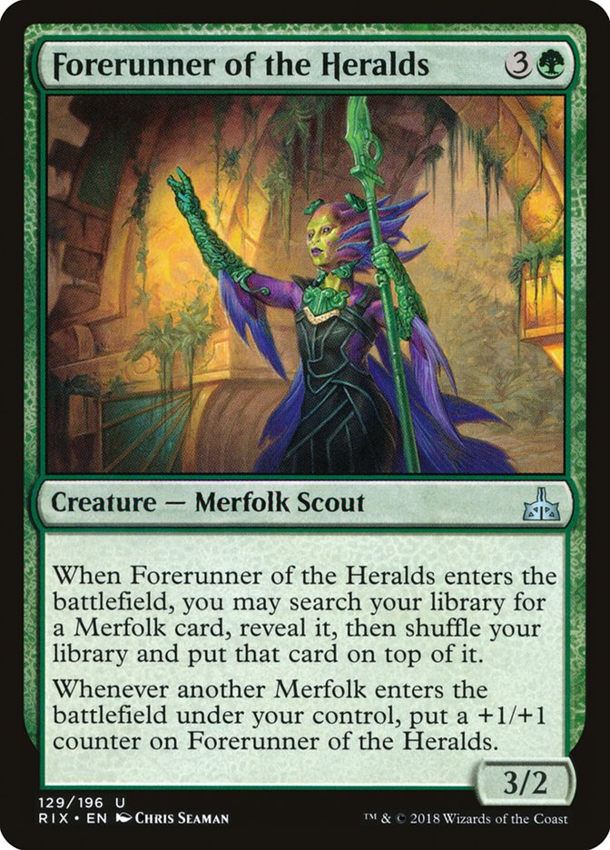 Forerunner of the Heralds [Rivals of Ixalan] | Gate City Games LLC