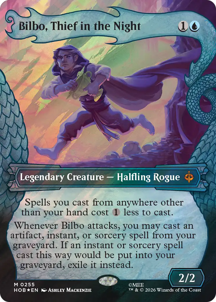 Bilbo, Thief in the Night (Showcase) (Surge Foil) [The Hobbit] | Gate City Games LLC