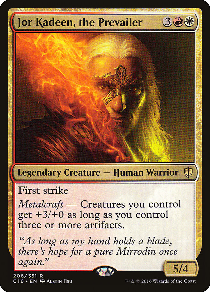 Jor Kadeen, the Prevailer [Commander 2016] | Gate City Games LLC