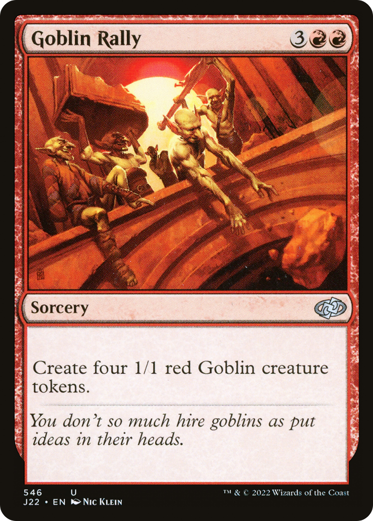 Goblin Rally [Jumpstart 2022] | Gate City Games LLC