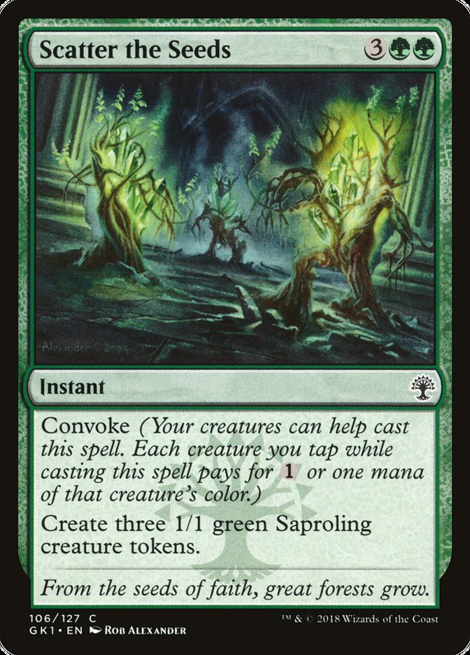 Scatter the Seeds [Guilds of Ravnica Guild Kit] | Gate City Games LLC