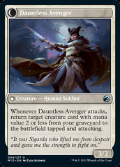 Bereaved Survivor // Dauntless Avenger [Innistrad: Midnight Hunt] | Gate City Games LLC