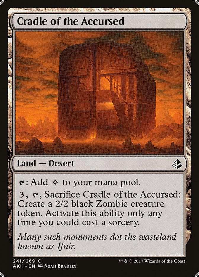 Cradle of the Accursed [Amonkhet] | Gate City Games LLC