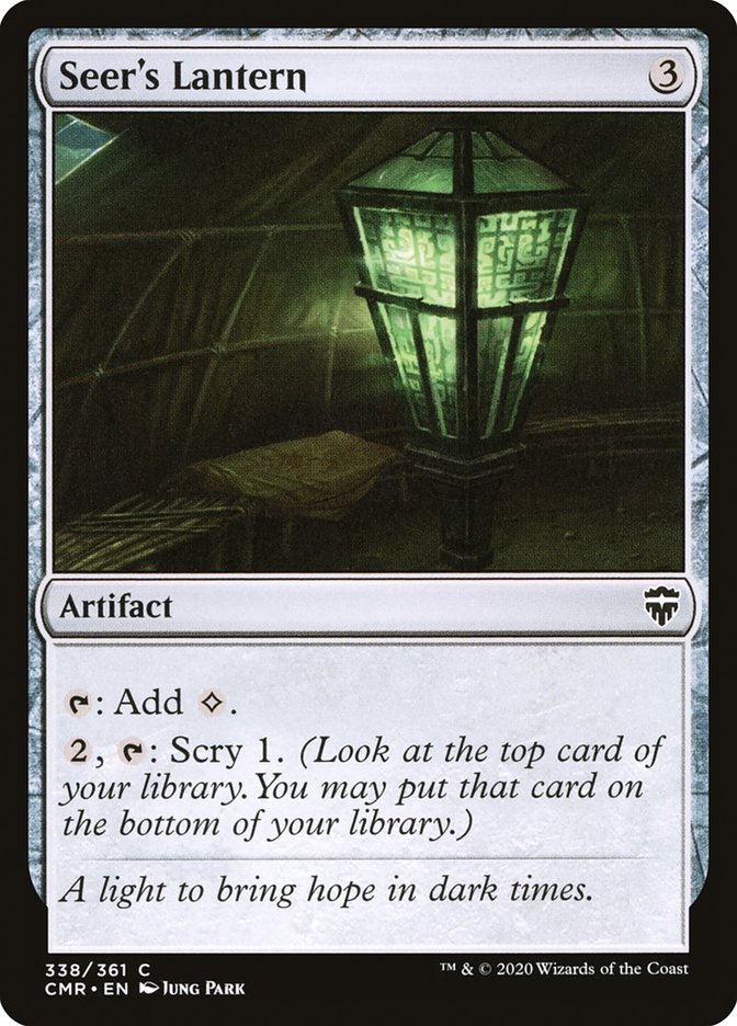 Seer's Lantern [Commander Legends] | Gate City Games LLC