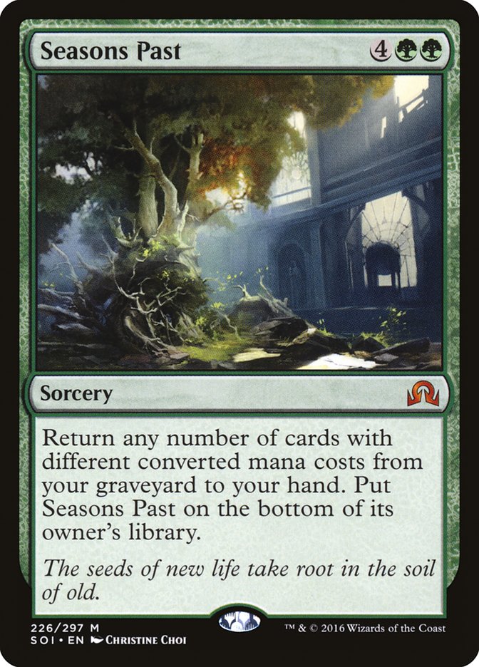 Seasons Past [Shadows over Innistrad] | Gate City Games LLC