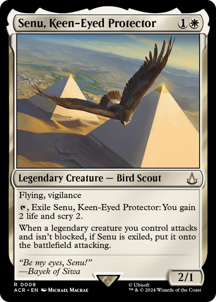 Senu, Keen-Eyed Protector [Assassin's Creed] | Gate City Games LLC