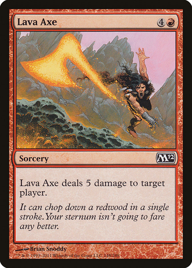 Lava Axe [Magic 2012] | Gate City Games LLC