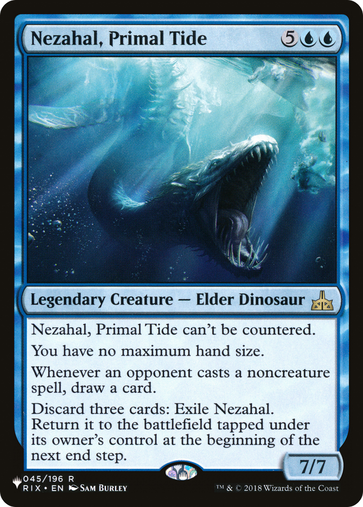Nezahal, Primal Tide [The List] | Gate City Games LLC