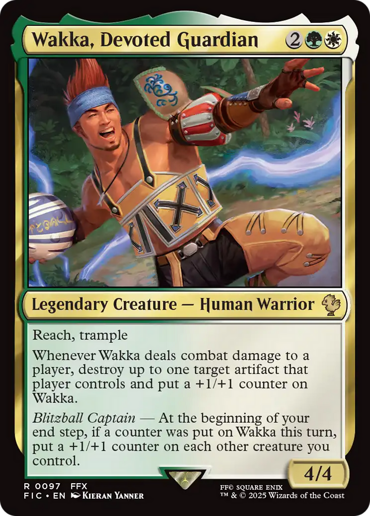 Wakka, Devoted Guardian [FINAL FANTASY Commander] | Gate City Games LLC