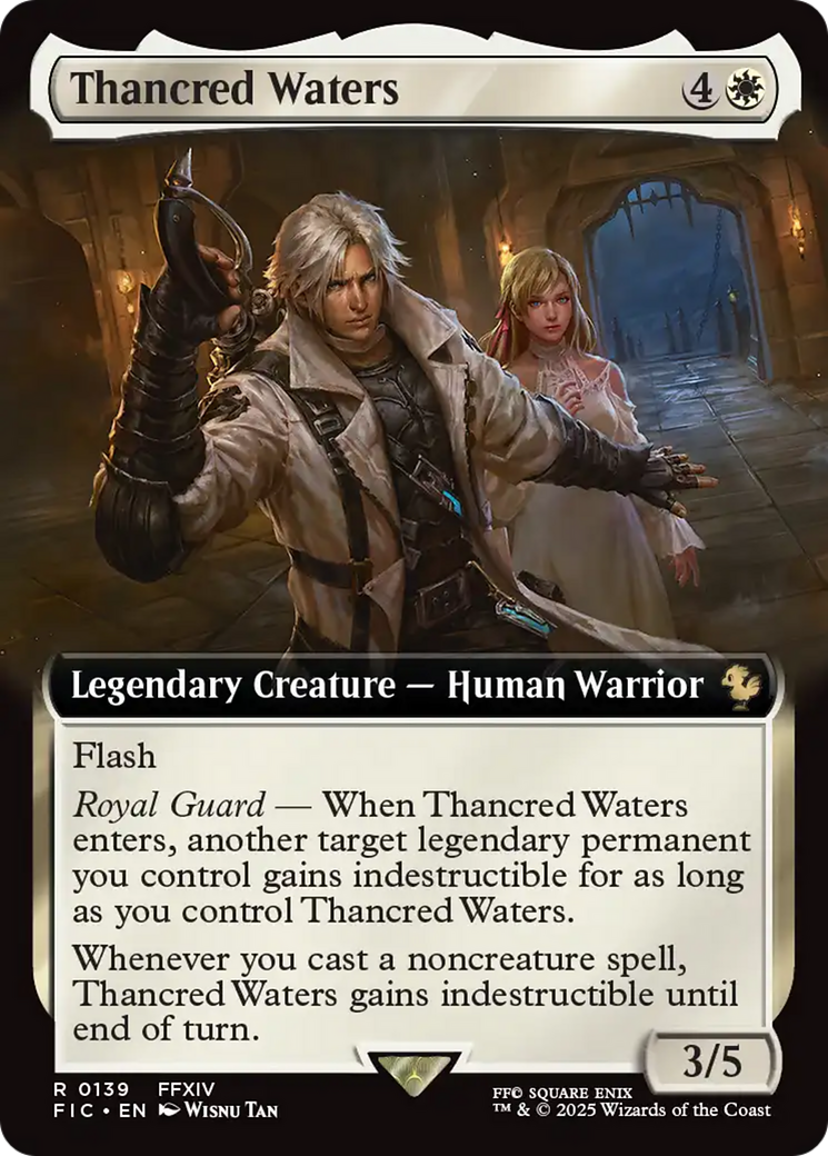 Thancred Waters (Extended Art) [FINAL FANTASY Commander] | Gate City Games LLC