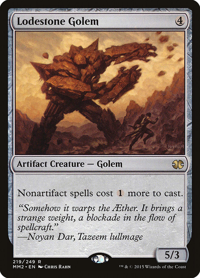 Lodestone Golem [Modern Masters 2015] | Gate City Games LLC