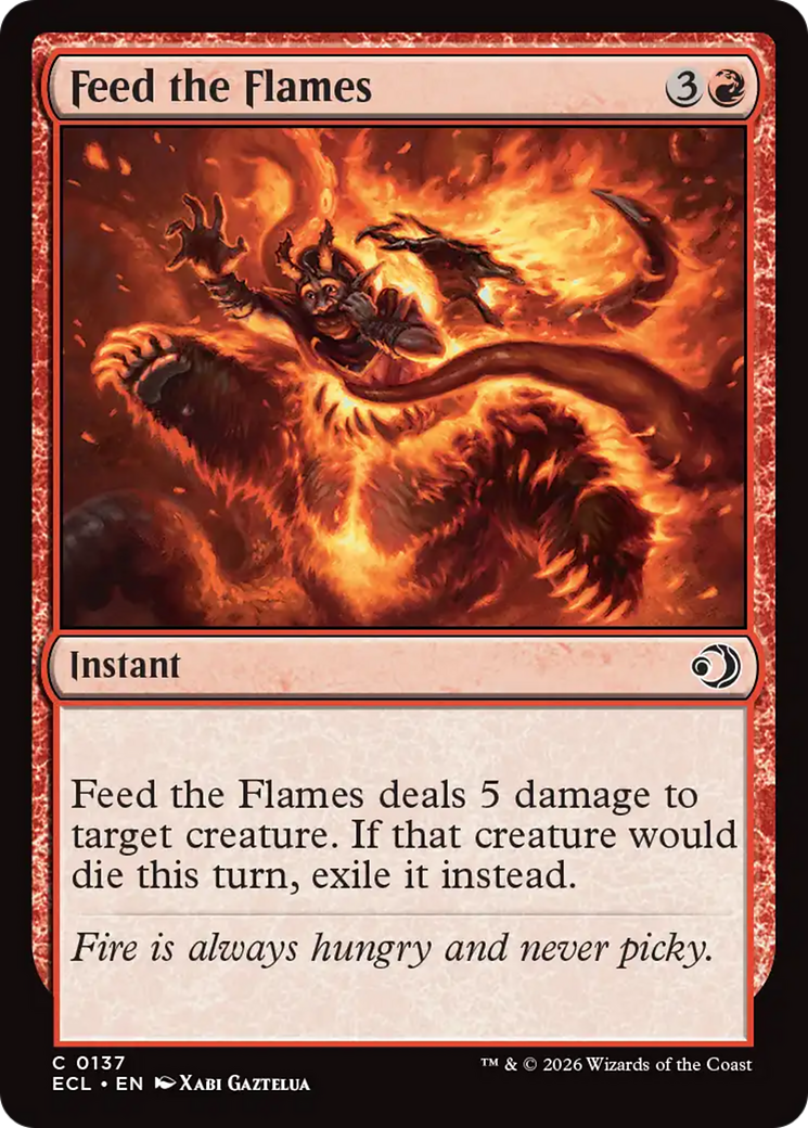 Feed the Flames [Lorwyn Eclipsed] | Gate City Games LLC