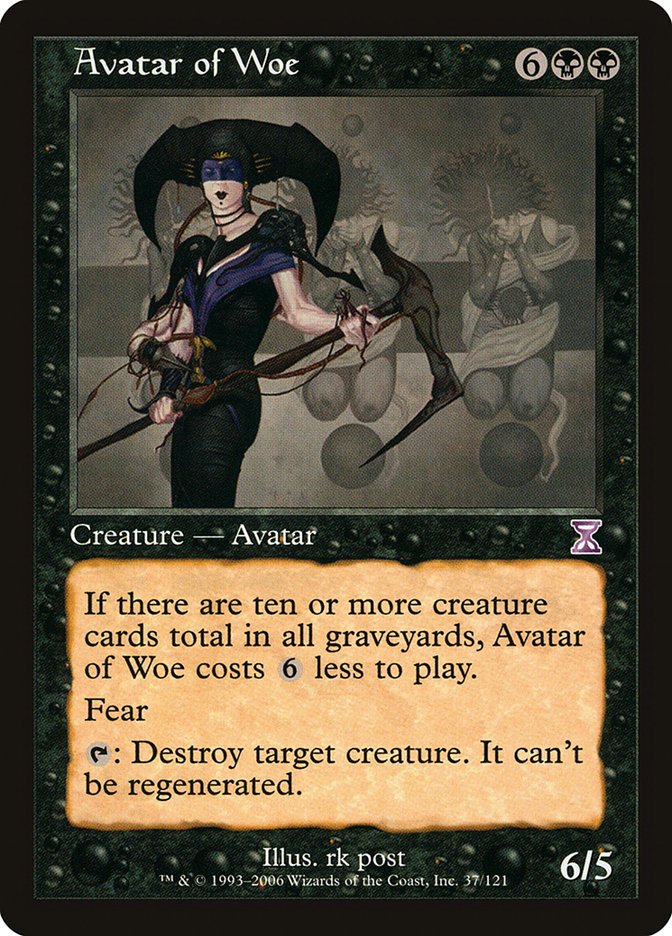 Avatar of Woe [Time Spiral Timeshifted] | Gate City Games LLC