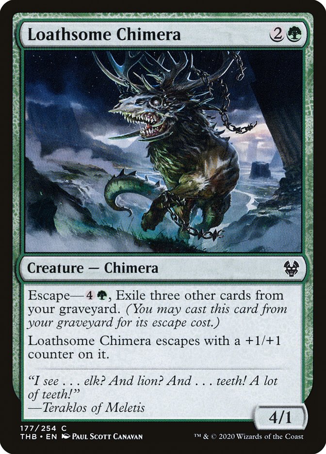 Loathsome Chimera [Theros Beyond Death] | Gate City Games LLC