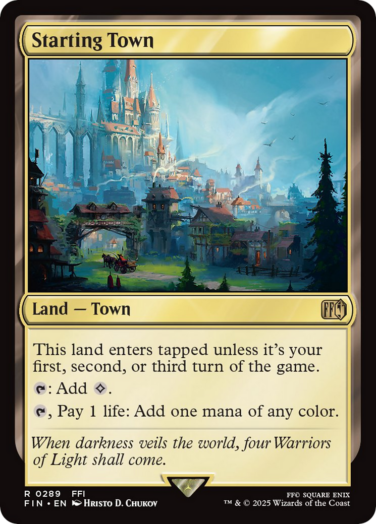 Starting Town [FINAL FANTASY] | Gate City Games LLC