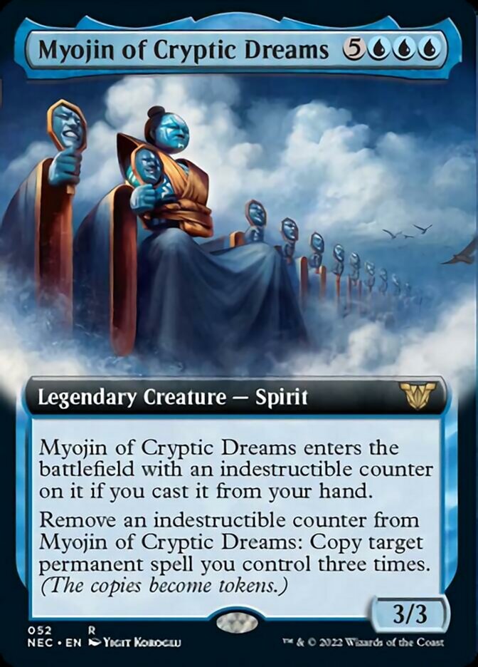 Myojin of Cryptic Dreams (Extended Art) [Kamigawa: Neon Dynasty Commander] | Gate City Games LLC