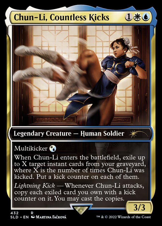 Chun-Li, Countless Kicks [Secret Lair Drop Series] | Gate City Games LLC