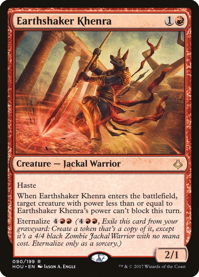 Earthshaker Khenra [Hour of Devastation] | Gate City Games LLC