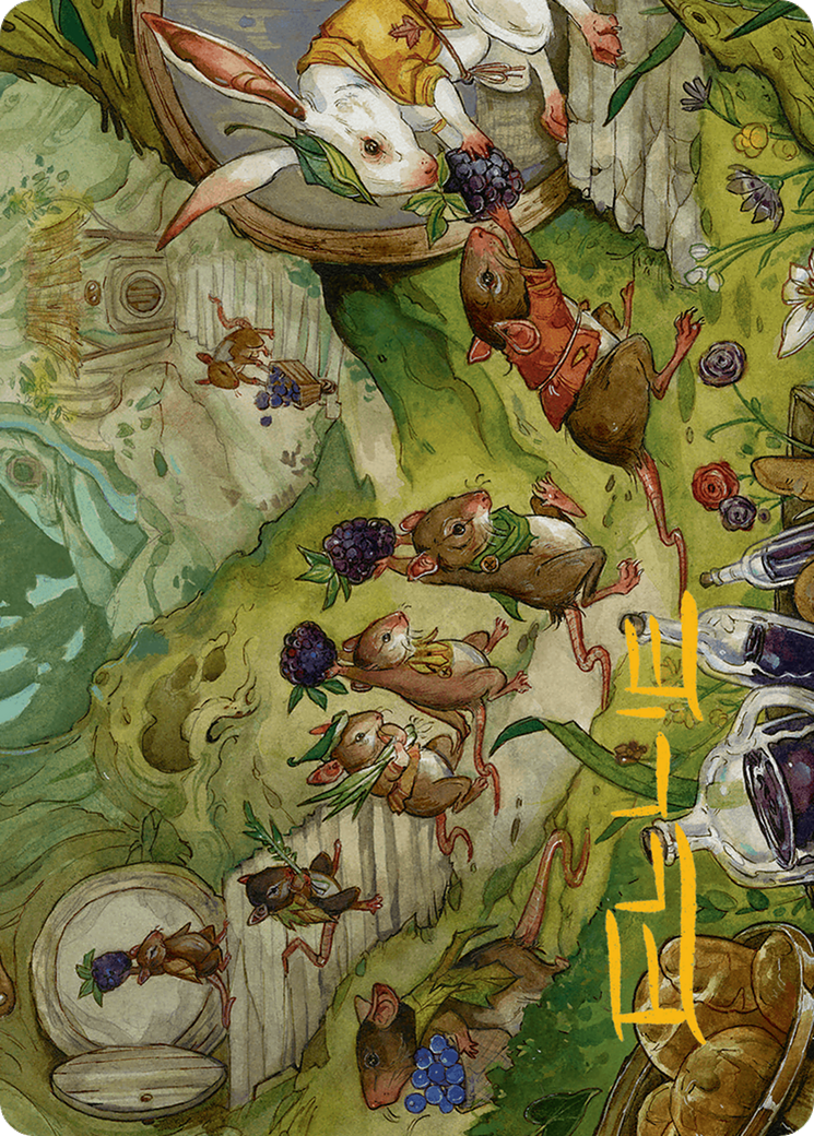 For the Common Good Art Card (43/54) (Gold-Stamped Signature) [Bloomburrow Art Series] | Gate City Games LLC
