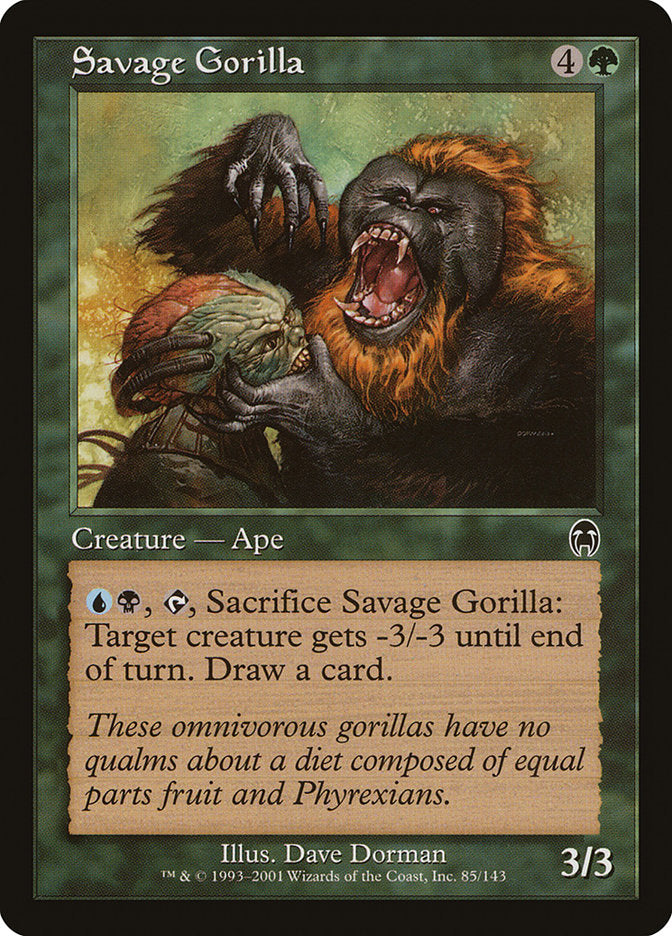 Savage Gorilla [Apocalypse] | Gate City Games LLC