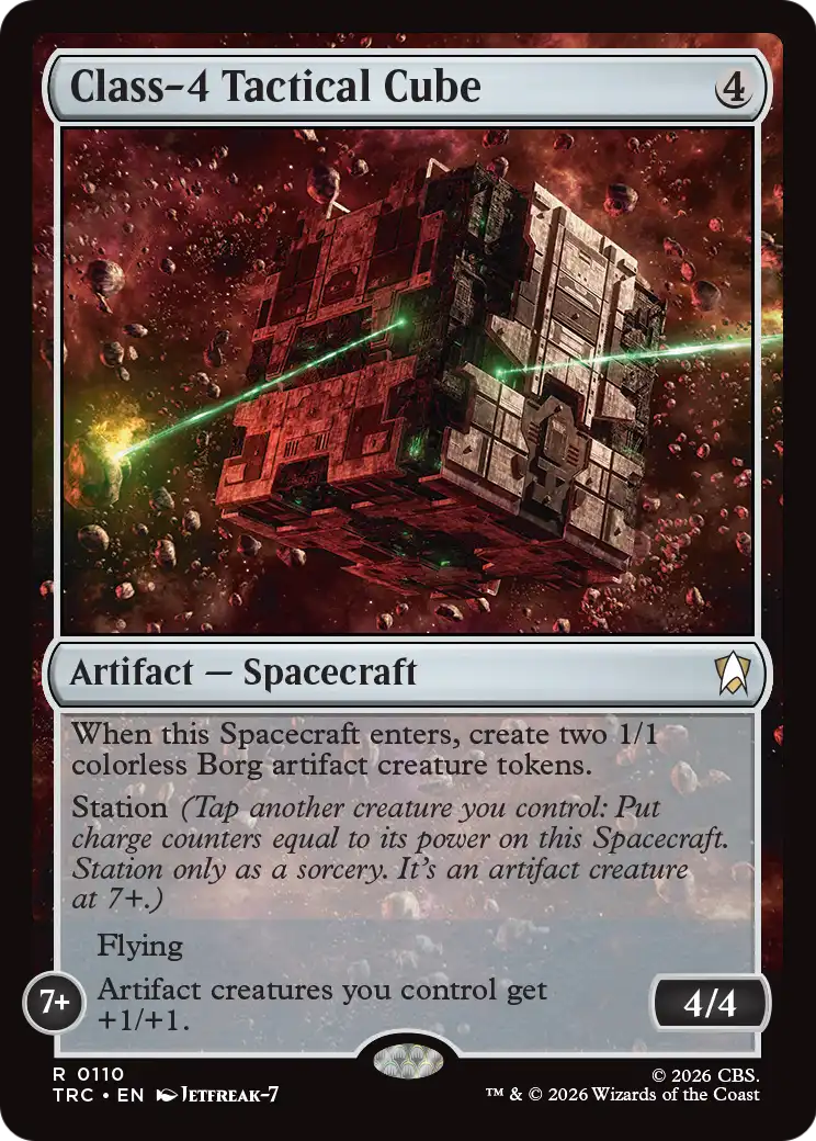 Class-4 Tactical Cube [Star Trek Commander] | Gate City Games LLC