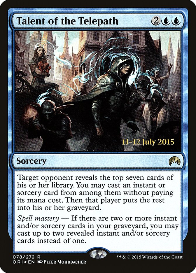 Talent of the Telepath [Magic Origins Prerelease Promos] | Gate City Games LLC