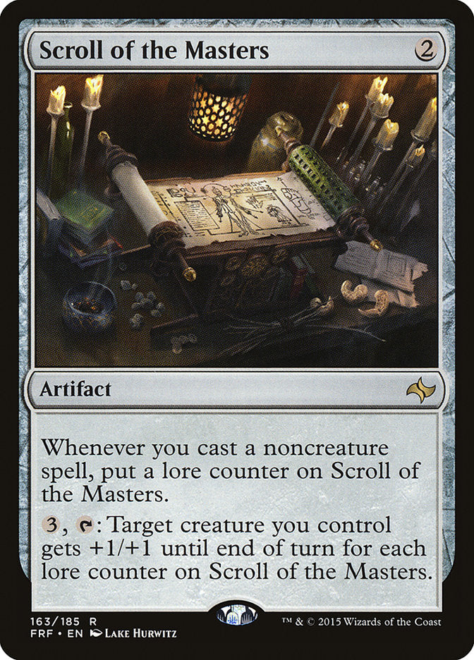Scroll of the Masters [Fate Reforged] | Gate City Games LLC