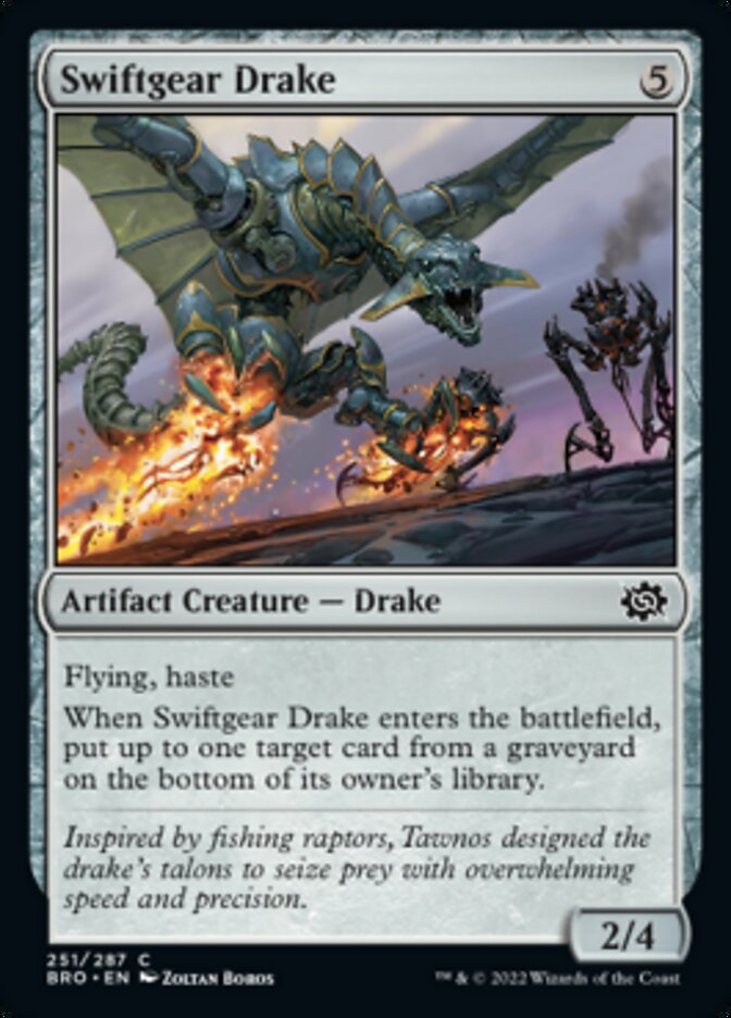 Swiftgear Drake [The Brothers' War] | Gate City Games LLC