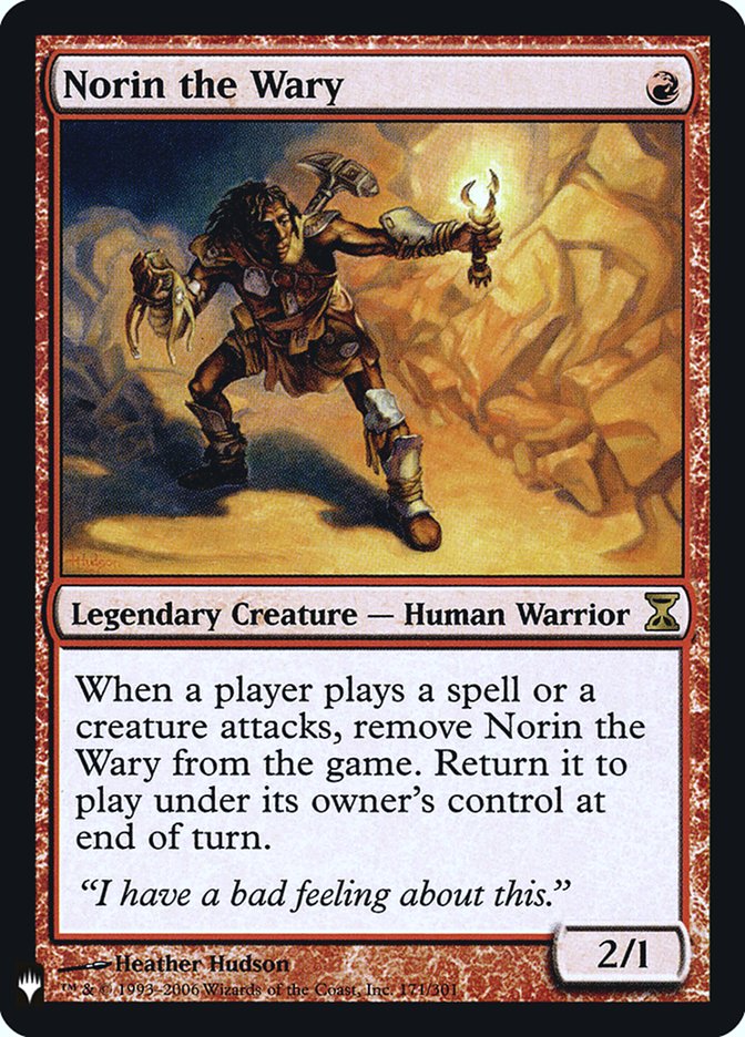 Norin the Wary [Mystery Booster] | Gate City Games LLC
