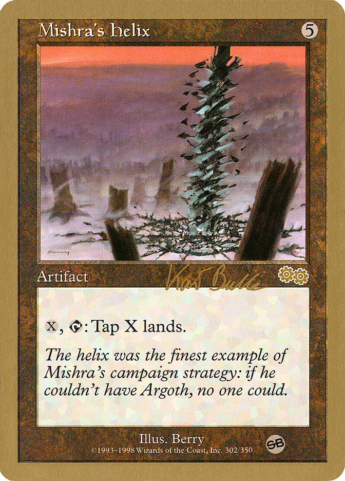 Mishra's Helix (Kai Budde) (SB) [World Championship Decks 1999] | Gate City Games LLC