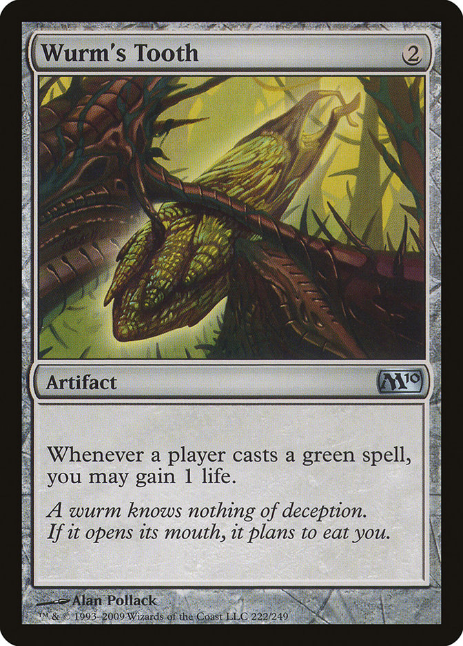 Wurm's Tooth [Magic 2010] | Gate City Games LLC