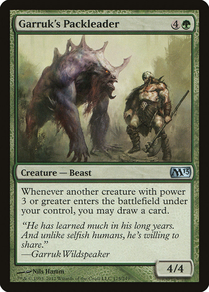 Garruk's Packleader [Magic 2013] | Gate City Games LLC