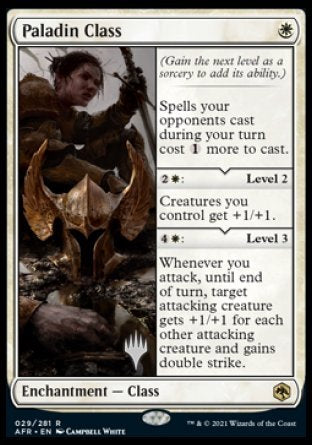 Paladin Class (Promo Pack) [Dungeons & Dragons: Adventures in the Forgotten Realms Promos] | Gate City Games LLC