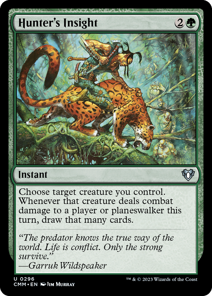 Hunter's Insight [Commander Masters] | Gate City Games LLC