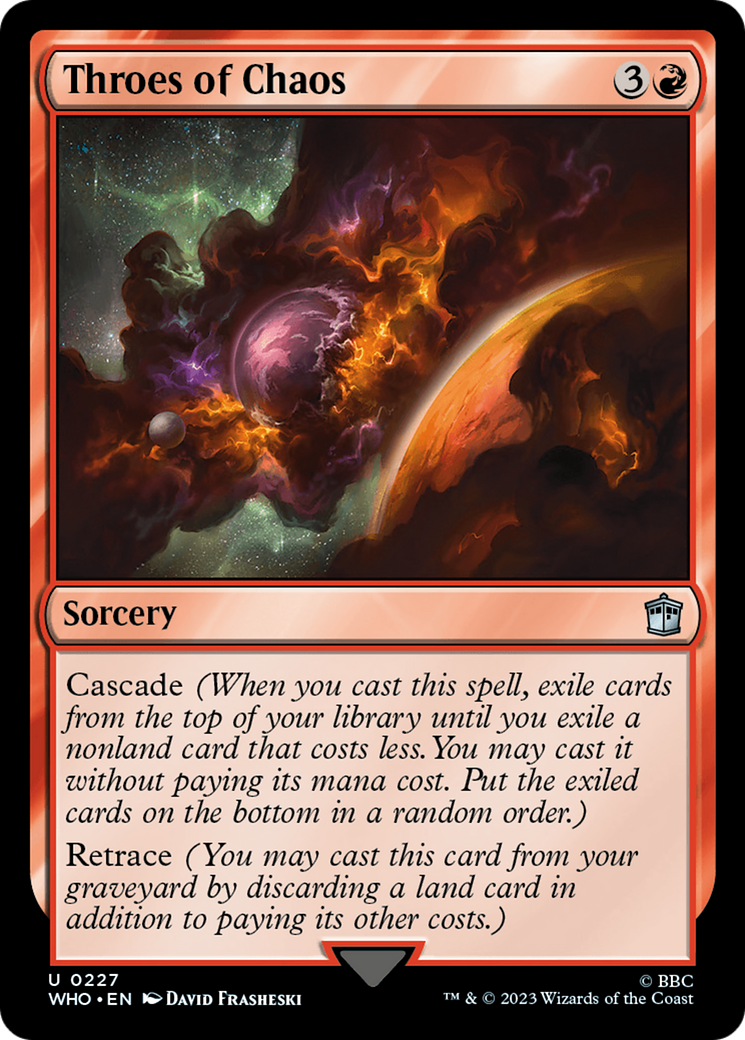 Throes of Chaos [Doctor Who] | Gate City Games LLC