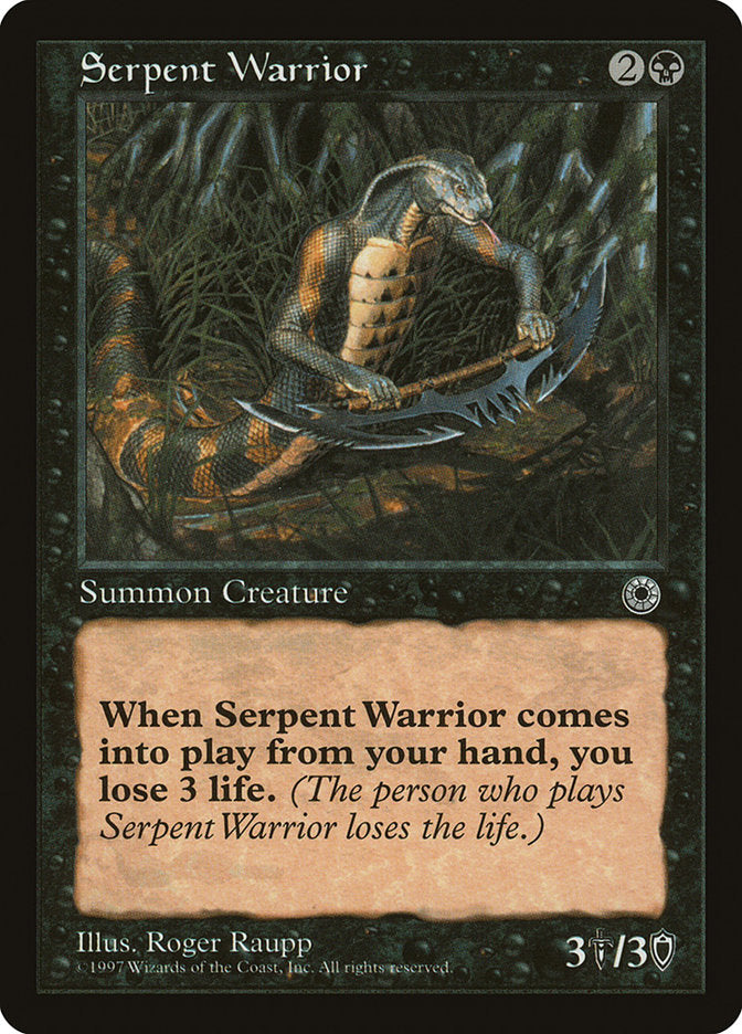 Serpent Warrior [Portal] | Gate City Games LLC