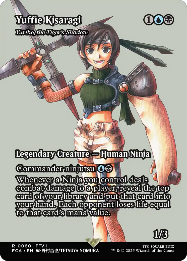Yuffie Kisaragi - Yuriko, the Tiger's Shadow (Showcase) [FINAL FANTASY : Through the Ages] | Gate City Games LLC