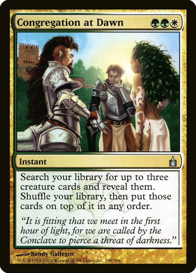 Congregation at Dawn [Ravnica: City of Guilds] | Gate City Games LLC