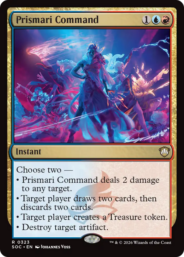 Prismari Command [Secrets of Strixhaven Commander] | Gate City Games LLC