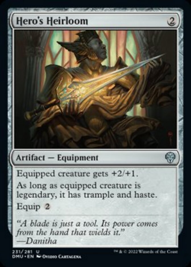Hero's Heirloom [Dominaria United] | Gate City Games LLC