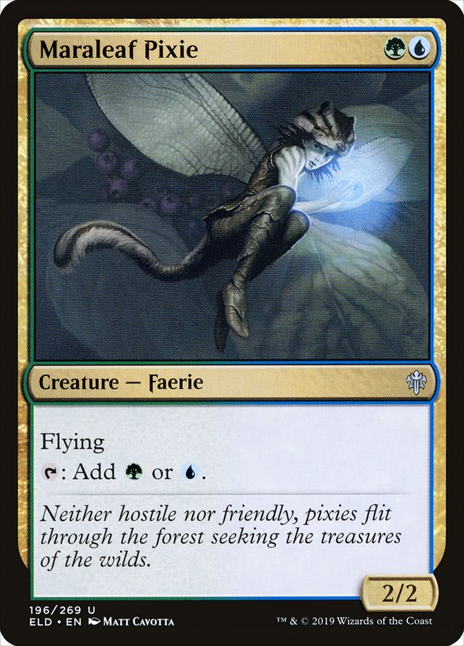 Maraleaf Pixie [Throne of Eldraine] | Gate City Games LLC