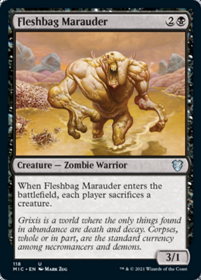 Fleshbag Marauder [Innistrad: Midnight Hunt Commander] | Gate City Games LLC
