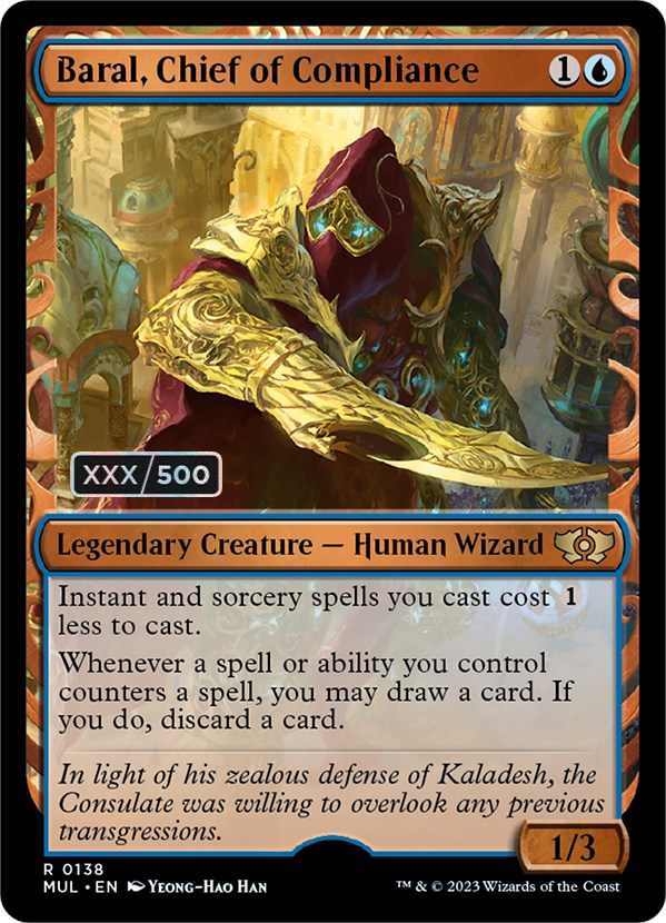 Baral, Chief of Compliance (Serialized) [Multiverse Legends] | Gate City Games LLC