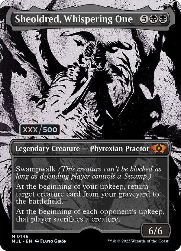 Sheoldred, Whispering One (Serialized) [Multiverse Legends] | Gate City Games LLC