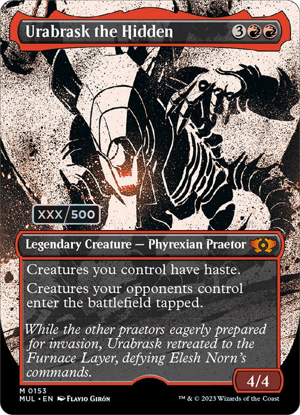 Urabrask the Hidden (Serialized) [Multiverse Legends] | Gate City Games LLC
