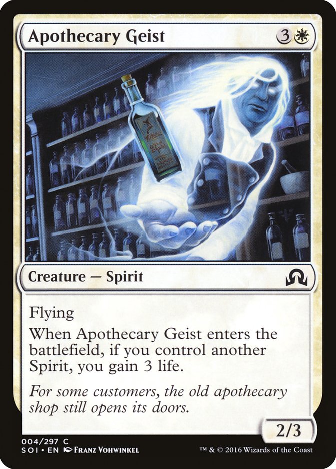 Apothecary Geist [Shadows over Innistrad] | Gate City Games LLC